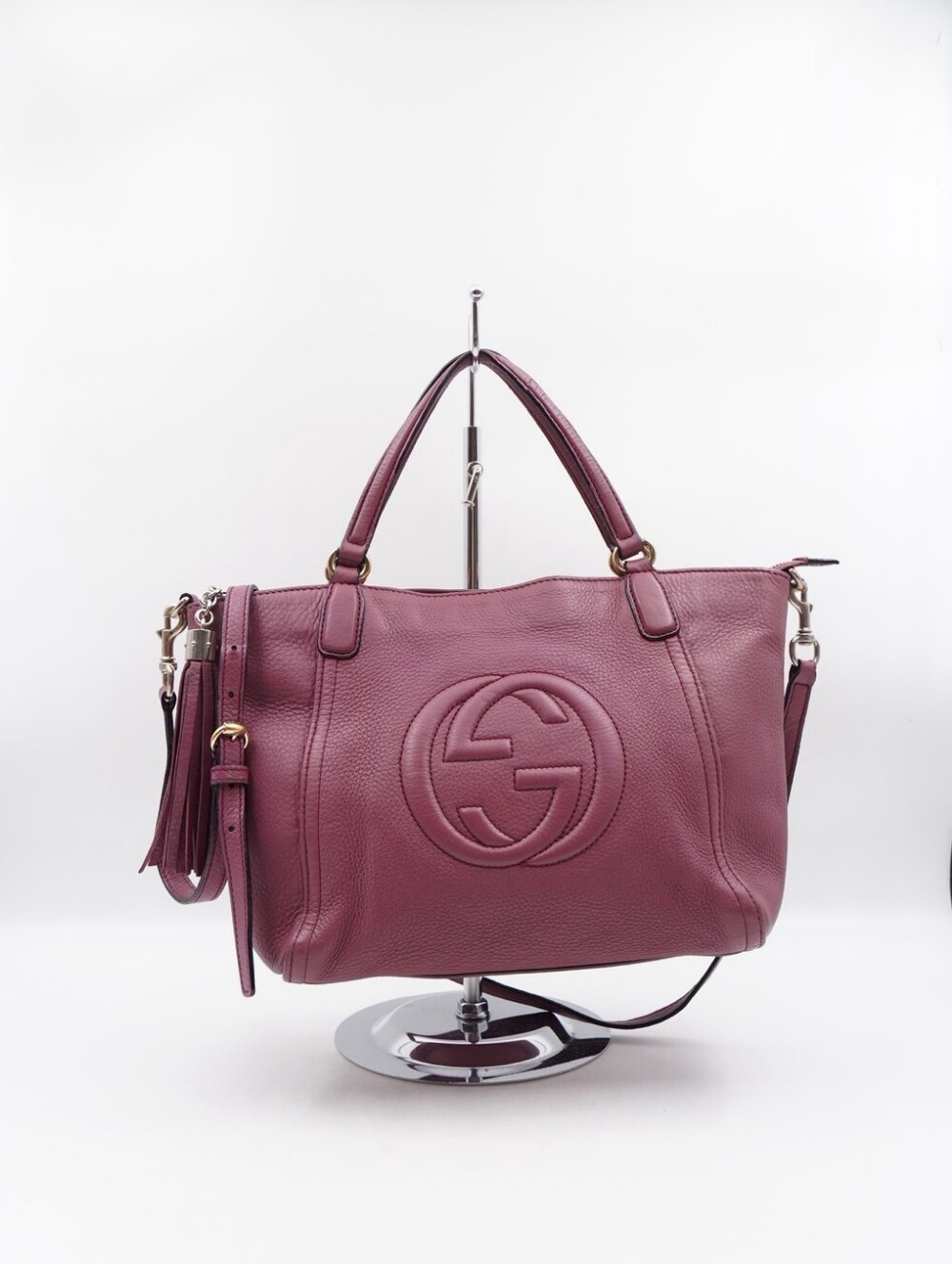 CP28 💕 Gucci Soho Convertible Top Handle Leather